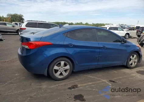 2013 Hyundai Elantra Gls z USA, uszkodzony, nr VIN KMHDH4AEXDU976583